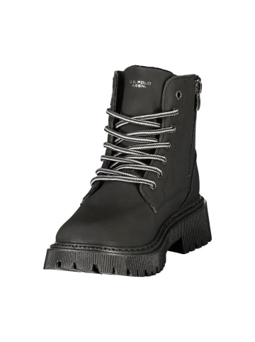 U.S. Polo Assn. Schwarz Polyurethan Damen Stiefel