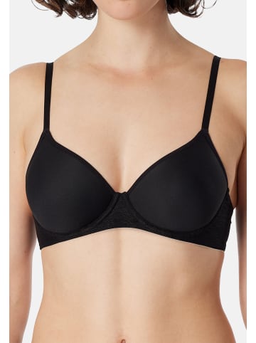 Schiesser Schalen-BH mit Spacer Cup Air Bra Concept in Schwarz