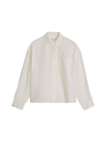 Marc O'Polo Bluse regular in White Cotton