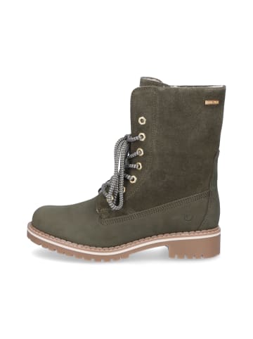 Tamaris Schnürboot in olive