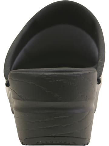 Sanita Comfortwear Clog "Original-Sonja Pu Open" in Schwarz