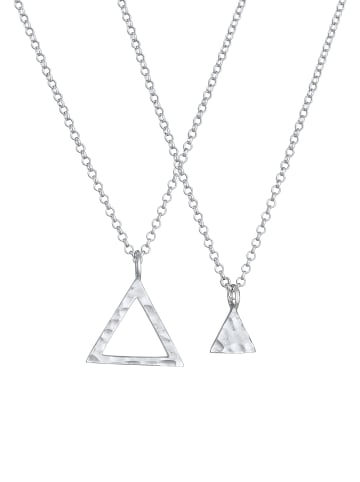 Elli Halskette 925 Sterling Silber Geo in Silber