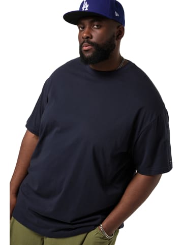 STHUGE Kurzarm T-Shirt in navy blau