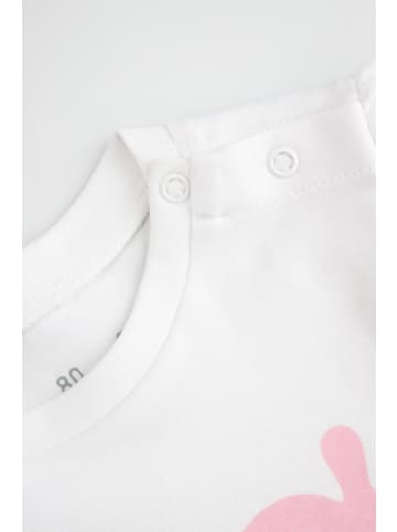 MOKIDA T-shirt mit kurzen Ärmeln in weiß