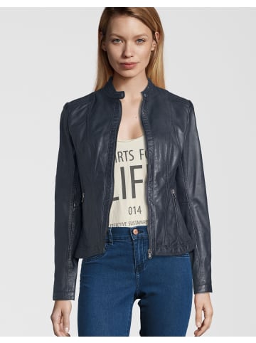 7eleven Lederjacke URSULA in navy