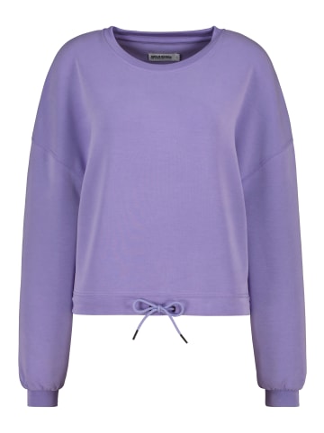 alife and kickin Rundhalspullover, Sweatshirt MeredithAK N in meta mauve