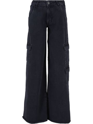Urban Classics Jeans in black charcoal washed