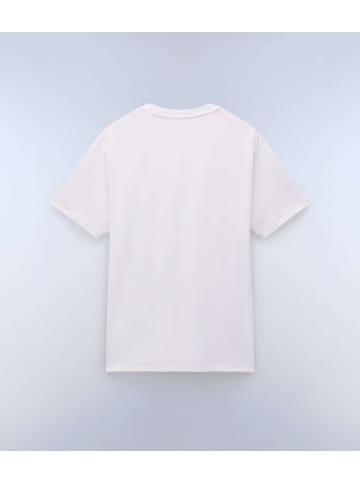 Napapijri T-Shirt "S-Vanni Prt Ss" in Schwarz