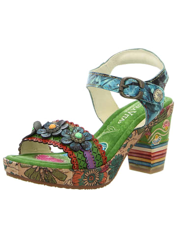 LAURA VITA Riemchensandalette in grün