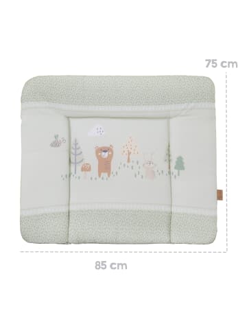 roba Wickelauflage 'Woodland Buddies' - Waldtiermotiv - Pastellgrün