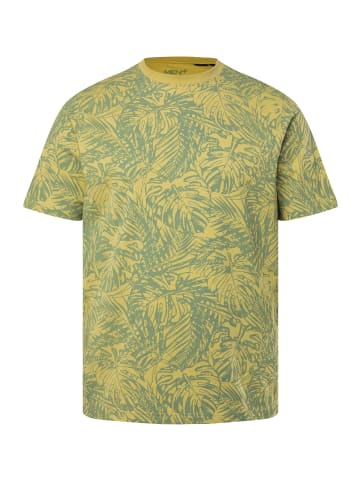 Men Plus Kurzarm T-Shirt in salbeigrün