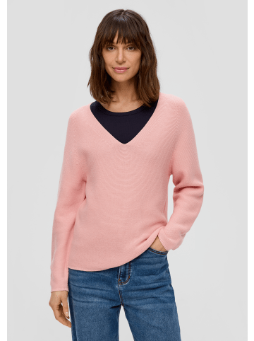 s.Oliver Strickpullover langarm in Pink