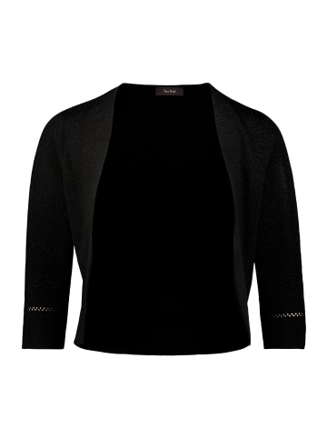Vera Mont Strickbolero ohne Verschluss in Schwarz/Schwarz