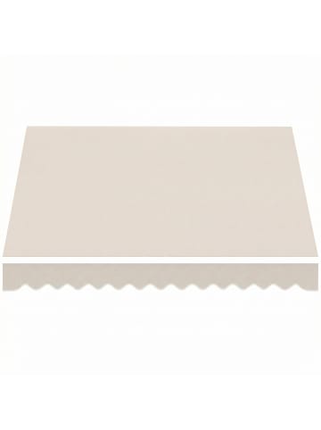 Outsunny Markisenbespannung in Cremeweiß 337L x 250B x 25H cm