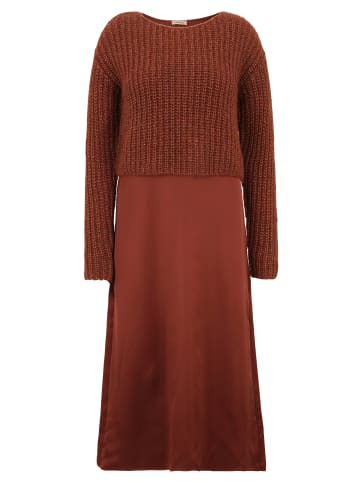 CARTOON Midikleid 2er Set in Brown Patina