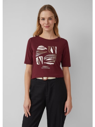s.Oliver T-Shirt in 39D1_bordeaux