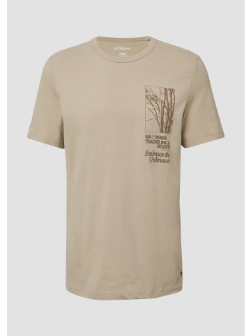 s.Oliver T-Shirt in 81D2_beige
