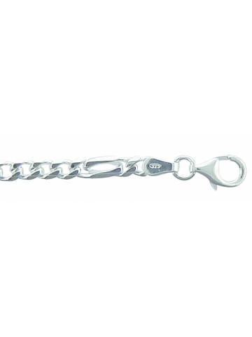 Adeliás Damen 925 Silber Fantasie Halskette 50 cm Ø 4 mm in silber