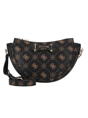 Guess Silia Umhängetasche 28 cm in espresso logo