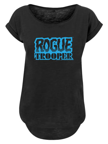 F4NT4STIC Long Cut T-Shirt Rogue Trooper Comic Book Blue Logo in schwarz
