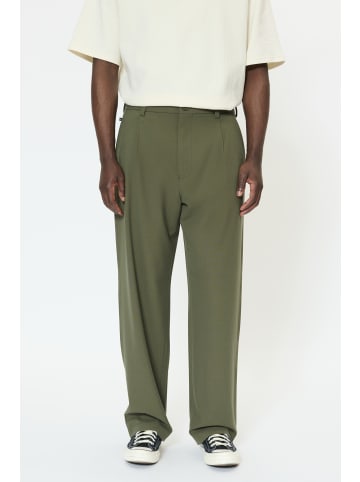 Matinique Casual Hose MAChino Lockere Passform in Dusty Olive Melange