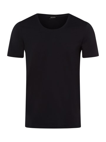 Hanro T-Shirt Cotton Superior in Schwarz