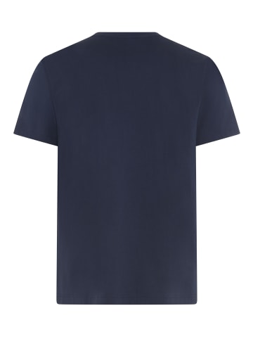 Delmao Rundhalsshirt in dunkelblau