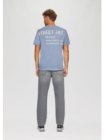 QS T-Shirt in 52D0_blassblau