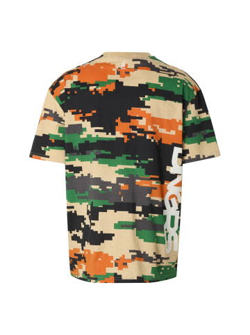 DNGRS Dangerous T-Shirt in pixelcamouflage/white