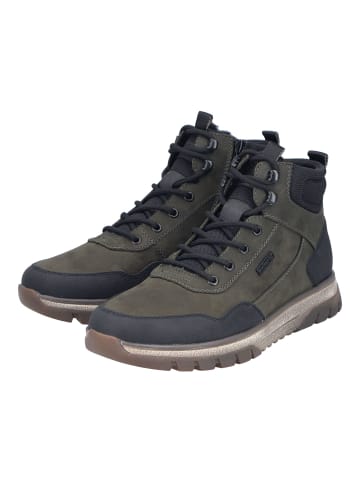 rieker Stiefelette in Schwarz Kombi