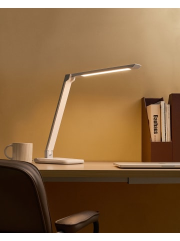 Beliani Büroleuchten PICTOR in Weiß - (W) 14 x (H) 40 x (L) 38 cm