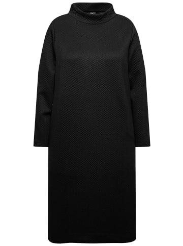 Ulla Popken Midikleid in schwarz