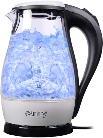 camry CR 1251w Glas Wasserkocher 1,7 Liter