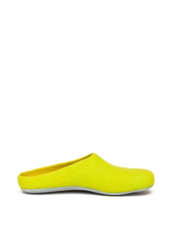 Magicfelt Filzpantoffel in gelb