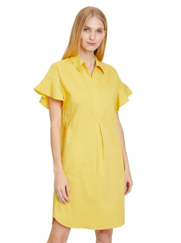 Betty Barclay Sommerkleid mit Kragen in Ceylon Yellow