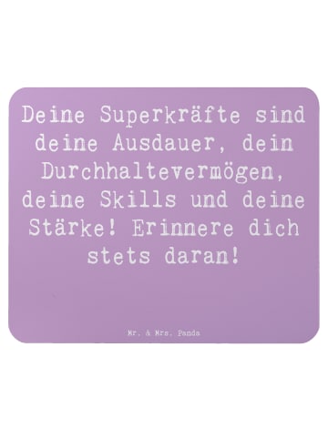 Mr. & Mrs. Panda Maus-Pad Spruch Sportliche Wettkämpfe Superkräf... in Lavendeltraum
