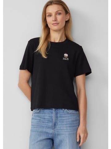 s.Oliver T-Shirt in 99D0_schwarz