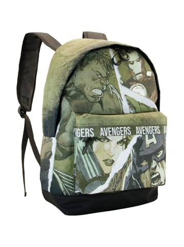 Marvel Rucksack The Avengers Shout-FAN HS in dunkelgruen