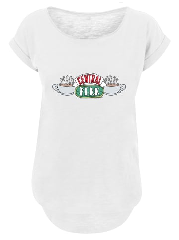 F4NT4STIC Long Cut T-Shirt Friends Central Perk Sketch' in weiß
