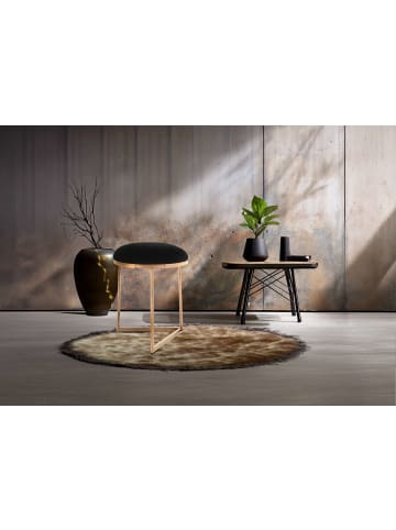 Kayoom Hocker Wynona in schwarz - roségold