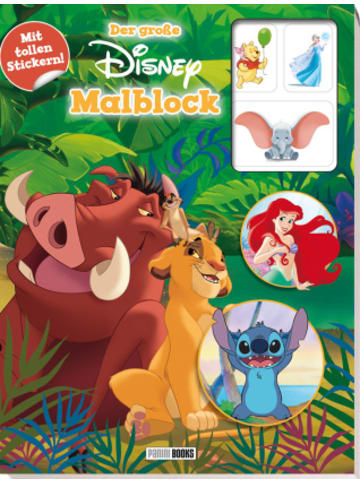 Panini Books Buch - Disney: Der große Disney-Malblock