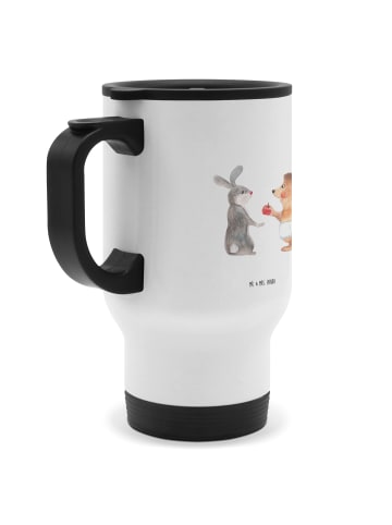 Mr. & Mrs. Panda thermosbecher Hase Igel ohne Spruch in Weiß