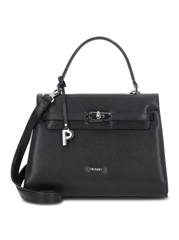 PICARD Berlin Handtasche Leder 29.5 cm in schwarz