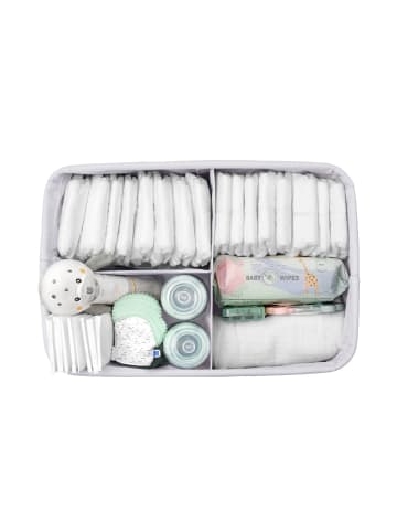 Kikkaboo Wickeltasche, Windelorganizer in blau