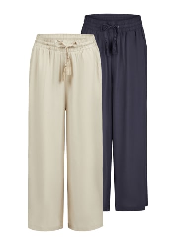 DENIMFY Stoffhose / Chino DFKate 2er Pack comfort/relaxed in Mehrfarbig