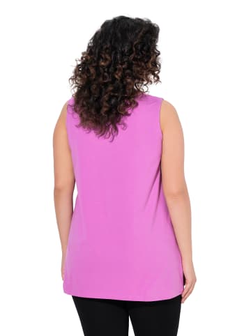 Ulla Popken Longshirt in kühles pink