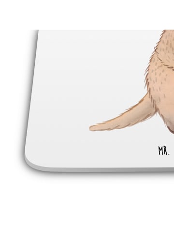 Mr. & Mrs. Panda Coaster Quokka Happy ohne Spruch in Weiß