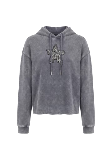 myMo ROCKS Women Hoodie in Grey