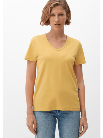 s.Oliver T-Shirt kurzarm in Gelb