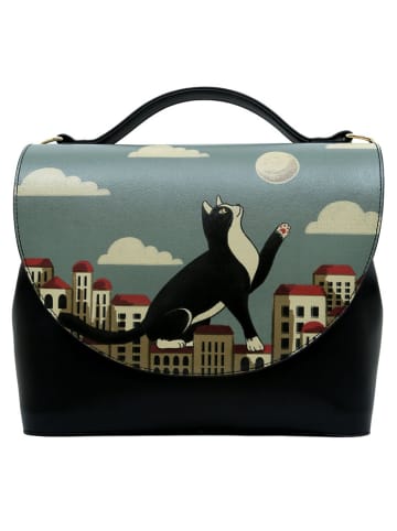 Dogo Handy Bag Umhängetasche - Over the Moon in Schwarz